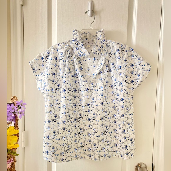 Never a Wallflower Vicki Short Sleeve top size M in Great Conditions - Picture 2 of 3